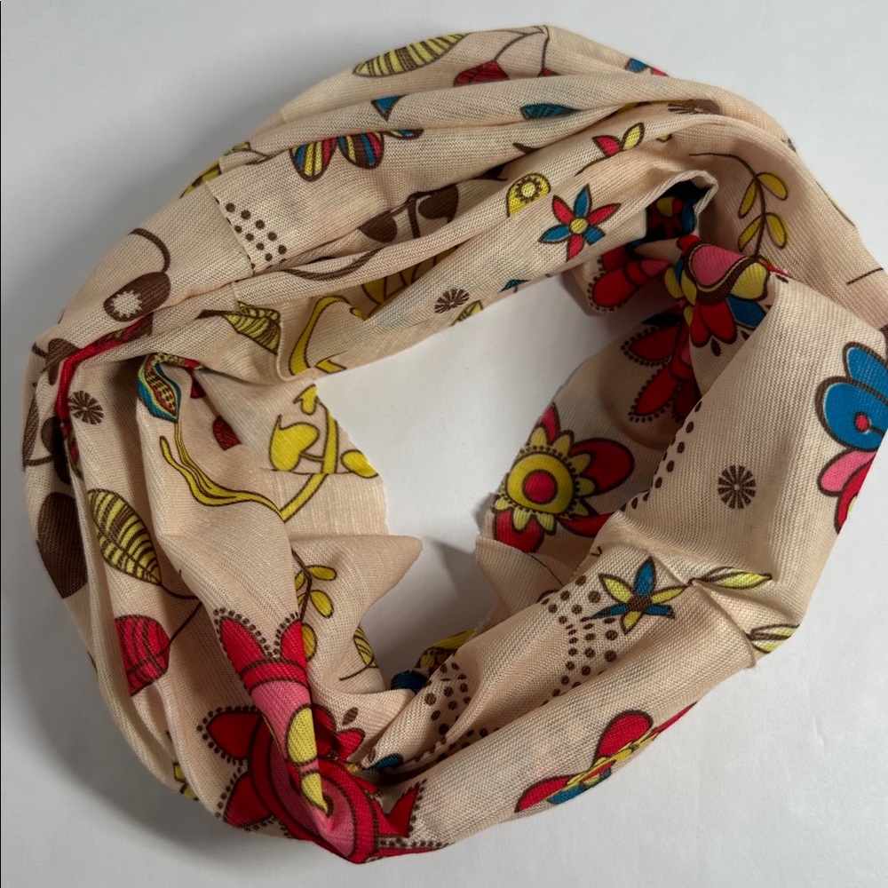 Wide Floral Headband - #2099